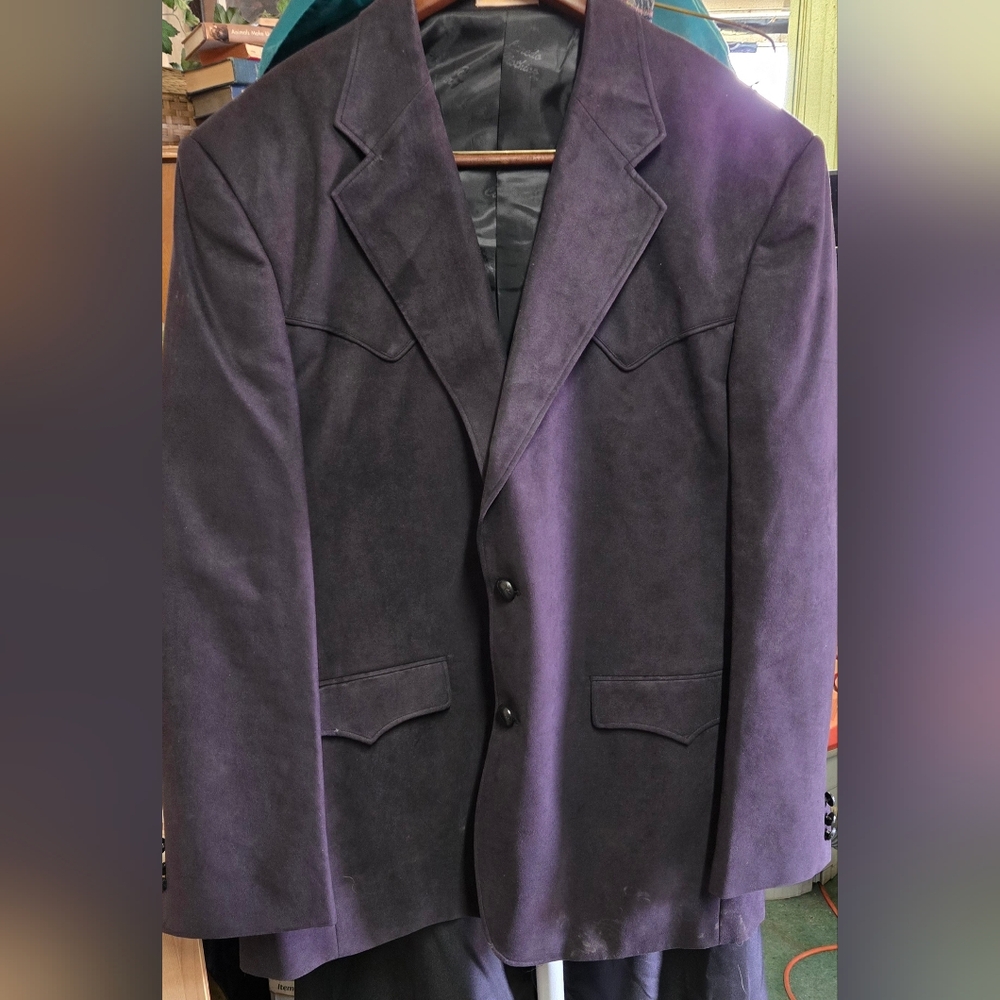 Laredo Clothing Black Mens Blazer 48L